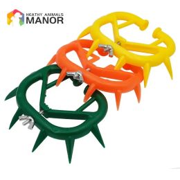Accessories 20 Pcs Plastic Durable Cattle Rings Cow Weaner Anti Sucking Milking Stop Kit Calf Weaner Calf Nose Ring Farm Products