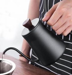 Drip Kettle 400ml Mini Stainless Steel Thicken Coffee Dripper Pot Kettle Home Kitchen Gadget Coffee Maker pot1199c7402350