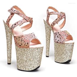 Dance Shoes Wome Fashion 20CM/8inches PU Upper Platform Sexy High Heels Sandals Pole 201