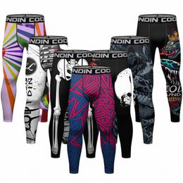 cody Lundin Men's Quick Dry Sublimati Compri Tight Pant Training BJJ No Gi Grappling Leggings Custom Gym Fitn Trousers 18bx#