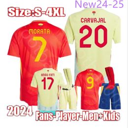 NUOVE 2024 2025 Maglie da calcio di calcio per bambini SCOKS CALCI DI CALCIO 24 25 MENS ESPANA Morata GAVI PEDRI RODRIGO SCHIATTO MACCOLA DI COLLEGA