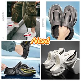 GAI Shark billed soft soled beach shoes men's height summer shoes breathable outdoor sandals Men Rubber Factory Cheap Beach Outdoor Hole Lightweight 40-45 Large Size