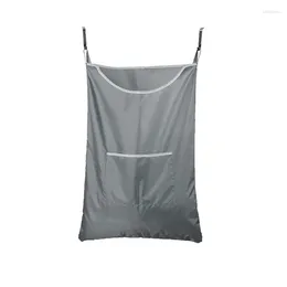 Laundry Bags Door-Hanging Hamper Space Saving Hanging Basket With Hook Up And Adhesive Hooks Over Door