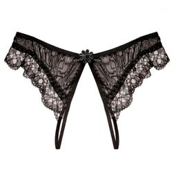 Women039s Panties Women Sexy See Through Lace Crotchless Briefs Knickers GString Thong Ladies Lingerie Womens Exotic Size8618883