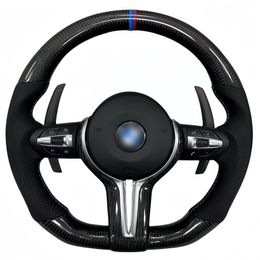 Suitable for all old BMW steering wheels to be upgraded to new carbon Fibre steering wheels + long paddles