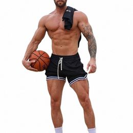 men Shorts Breathable Mesh Knee Length Jogger Basketball Casual Workout Shorts for Men Short Pants v1rr#