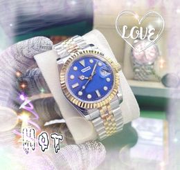 Popular Women Auto Day Date Watch Imported Movement Quartz Clock Fashion Woman High Quality Full Stainless Steel All the Crime Super 3 Pointer Wristwatches gifts