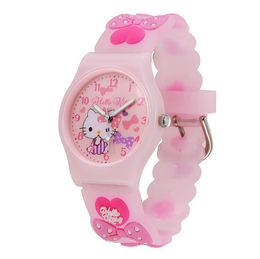 Princess Kids Watches Cartoon Pattern Child Wrist watch For Boys Girls Cute quartz watch Jelly Silicone Student Gift