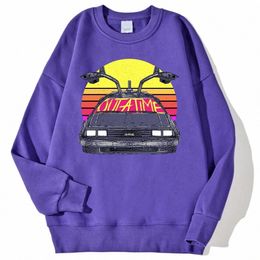 movie Back To The Future Prints Sweatshirts For Men Casual Comfortable Warm Hoodies Street Fi Pullovers Autumn Fleece Tops c9ut#