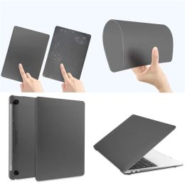 Pads Soft Matte for Apple Book Air 13 M1 Case 2020 Laptop for Book Pro 14 Inch 2021 Cover Air 13.6 M2 2022 A2681 Shell Funda