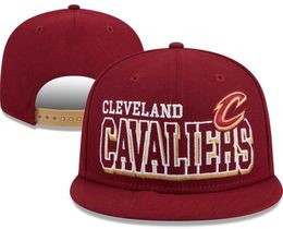 Cleveland''Cavaliers''Ball Caps 2023-24 unisex luxury fashion cotton Champions baseball cap snapback hat men women sun hat embroidery spring summer cap wholesale a0