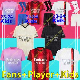 2023 2024 MILANS IBRAHIMOVIC GIROUD Soccer Jerseys 23 PULISIC THEO TONALI REIJNDERS Shirt ROMAGNOLI RAFA LEAO S.CASTILLEJO REIJNDERS LOFTUS-CHEEK Football uniform