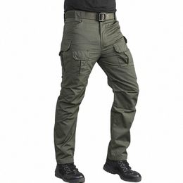 new Tactical Pants Men Waterproof Combat Joggers Male Outdoor Commuter Pant Multi-pocket SWAT Cargo Stretch Work Trousers Hombre k2Ok#