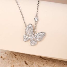 clover necklaces Jewelry for women butterfly necklace designer gold necklace diamonds White Shell stainless steel platinum Party gifts for