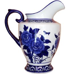 Vases Ceramic Wall Decoration Wall Flower Arrangement Jingdezhen Ceramics Blue and White Porcelain Home Decorations