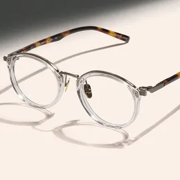 Sunglasses Frames TOP Quality Retro Glasses Frame Men Luxury Designer Brand Optical Eyewear Myopia Reading Women Prescription Eyeglasses