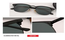 top quality new Brand club masster Sunglasses Goggles Men Designer Mirror Glasses oculos de sol Eyewear Accessories 3716 gafas 2012901289