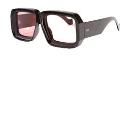 Asetat dalış maskesi paula ibiza dalış tasarımcı bayanlar erkekler kare güneş gözlükleri şık moda açık gözlük lw40064 40064