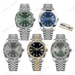 Desinger watch Mens watch Rhodium Wimbledon 41mm Automatic 2813 movement watches Stainless steel Jubilee strap Men watches With box papers Orologio di lusso