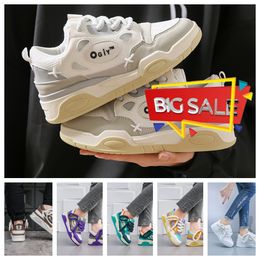 2024 Designer Shoe Lace Up Fashion Platform Sneakers Men Black White light blue Mens Womens Casual Shoes GAI Size 35-45 Dress Shoes UNISEX Free Shipping