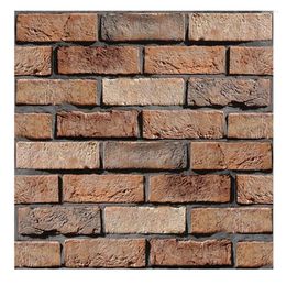 Wallpapers YO-Brick Wallpaper Peel And Stick Removable Textured Self Adhesive Vintage Faux 3D Brick