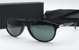 Fashion designer sunglasses 9649 classic retro frame glass lens UV400 protective glasses with leather case vintage retro style3724425