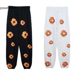 2024 New designer brandSports Pants Denim Kapok Co Branded Series of Sanitary New Couple Style Ankle Binding Ttn3 PA2M