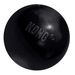 Toys KONG Extreme Ball Durable Rubber Dog Toy for Power Chewers, Black