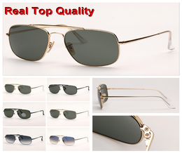 Mens Fashion Sunglasses women Design Sunglass Vintage Double bridge Sun Glasses For man woman Eyeware with UV Protection glass len9647760