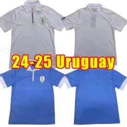 Uruguay Soccer Jerseys 2024 2025 WORLD CUP L.suarez E.cavani F. Valverde N. Nandez J.M.Gimenez De La Cruz National Team 24 25 jersey Football Shirt Uniforms Thailand