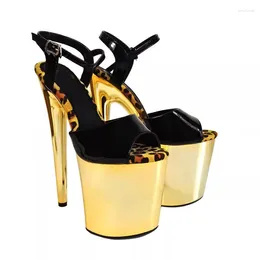 Dance Shoes Wome Fashion 20CM/8inches PU Upper Platform Sexy High Heels Sandals Pole 010