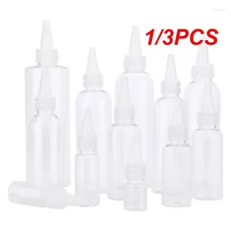 Storage Bottles 1/3PCS Lot 30/60/100ml Empty PE Plastic Glue With Screw-On Lids Squeeze Liquid Ink Oil Dropper Pigment Container