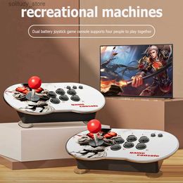 Portable Game Players MT6 10000+game 4K high-definition video arcade game console HDMI compatible with 3D dual controller joystick game player 1 FC GBA GBC MD Q240326