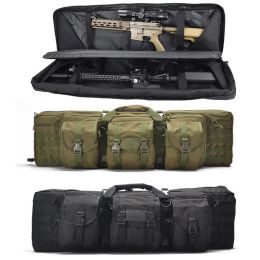 Bags Tactical Double Rifle Gun Bag 36 Inch Military Airsoft Gun Case Hunting Carbine Backpack for M4a1 AK47 AR15 Outdoor Shooting