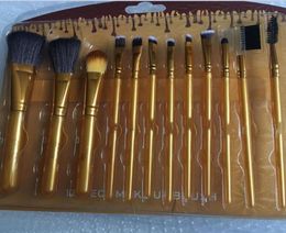 NEW MaKyl makeup brush foundation powder blush Eyeliner Makeup brushes high tech make up tools 12pcsset Christmas gift5063107