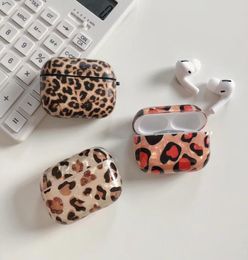 AirPods Case Top Quality High Street Elements Leopard Printed New Tendency Extravagant AirPods 12Pro Earphone Shell 2Color4325511