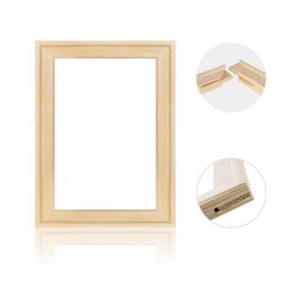 Frame DIY Solid Wooden Picture Frame Canvas Bars Stretcher Kit Accessory Materials Supply for Oil Painting and Paint by Numbers Wall