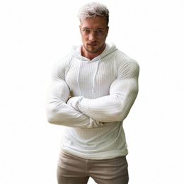 new Fi Winter Hooded Sweater Men Warm Turtleneck Mens Sweaters Slim Fit Pullover Men Classic Sweter Men Knitwear Pull Homme v6Pi#