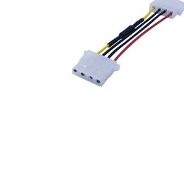 2024 New 4-Pin Molex Computer PC Case Fan Speed Reducer Low Noise Extension Cord Adaptor Adaptorfor Molex Fan Extension Cord