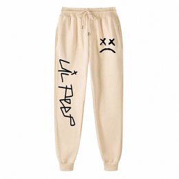 lil Peep Cry Baby New Running Pantaloni da jogging Uomo Morbido Bodybuilding Pantaloni sportivi Pantaloni Lg Pantaloni sportivi da allenamento F4Ni #