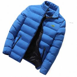 embroidery Brand Print Autumn and Winter Men's Hot Sale New Jacket Down Jacket Men's Casual Fi Men's Zippe Top Direct Sale X8W3#