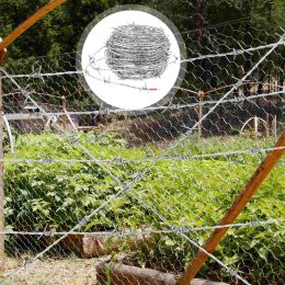 Gates Ribbon Barbed Steel Wire Mesh Outdoor Animal Enclosure Garden Fence Versatile Protection Net