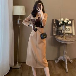 High End and Niche for Women's Spring 2024 New Collection Waist Slimming Hooded Mid Length Sanitary Dress with A Casual Temperament