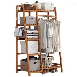 Hangers Standing Clothing Rack Multi-Layer Hanger Shoes Coats Organising For Living Room Bedroom Cloakroom