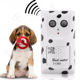 Deterrents Dog Anti Bark Training Device Ultrasonic Dog Repeller Trainer Training Equipment Dog Anit Barking Training Clicker Pet Supplies