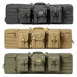 Bags Army Shooting Gun Bags Durable Oxford Military Tactical Paintball Airsoft Rifle Backpack Hunting Gun Accessories Molle Bag