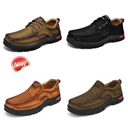 Neue verkaufende Schuhe für Männer aus echtem Leder GAI lässige Lederschuhe Business-Loafer leicht hohe Qualität Kletterdesigner Größe 38-51 Männer cool 2024
