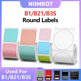 Round Colour B21/B203/B3S Label Machine Printing Paper Self-Adhesive Waterproof Oil Resistant Tear