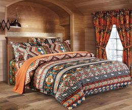 Soft Bohemian Bedding Sets Boho Printed Mandala Single Duvet Cover Set Set Pillowcases Bedsheet Queen Size Bedlinen Home Textile8766746