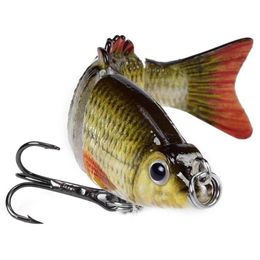 Baits Lures 5Pcslot Fishing Mti Jointed Hard Lifelike Wobblers 5Cm 25G 6 Segments Swimbait Lures1802007 Drop Delivery Sports Outdoors Dheez